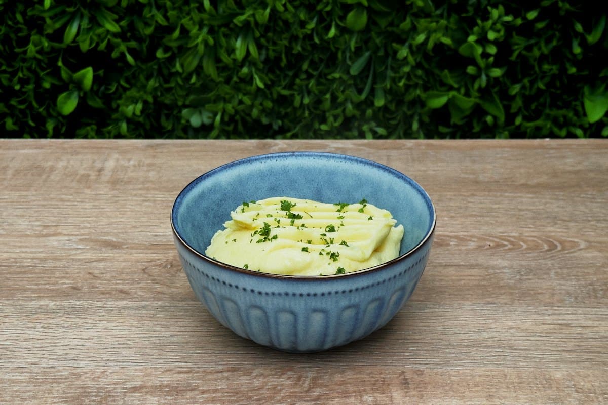 Boerenkoolstamppot met vegetarische rookworst