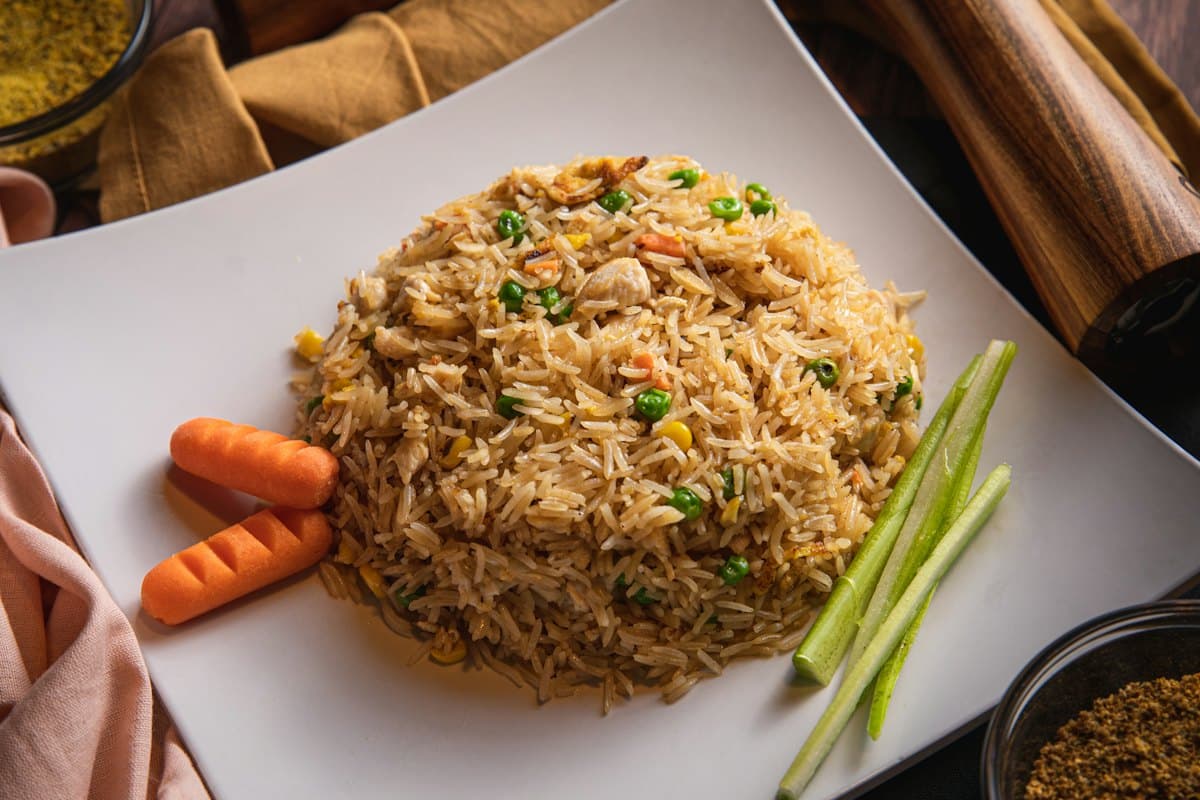 Vegetarische nasi goreng